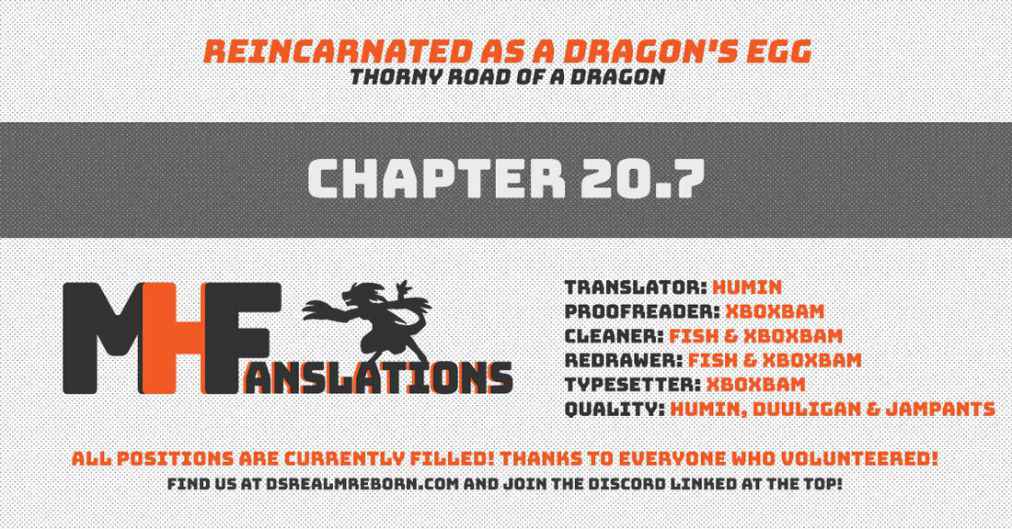 Reincarnated as a Dragon's Egg Chapter 20.7 1